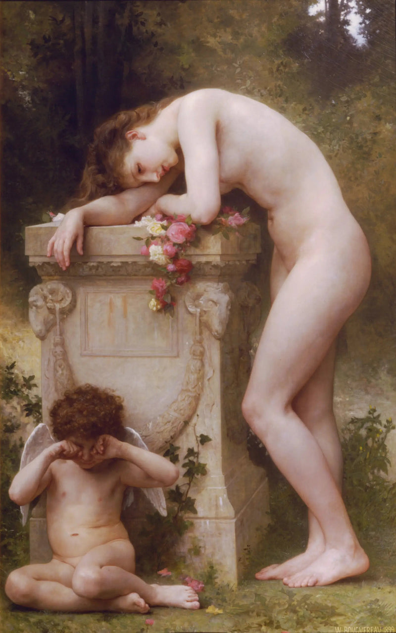 Kärlekens smärta - Bouguereau