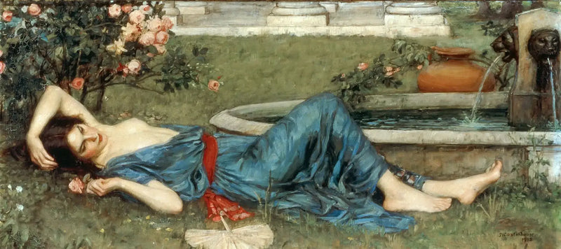 Mild sommar - John William Waterhouse