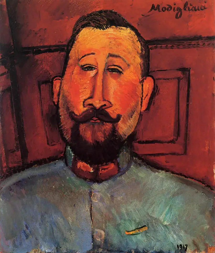 Dr Deveraigne - Den vackra majoren - Amedeo Modigliani