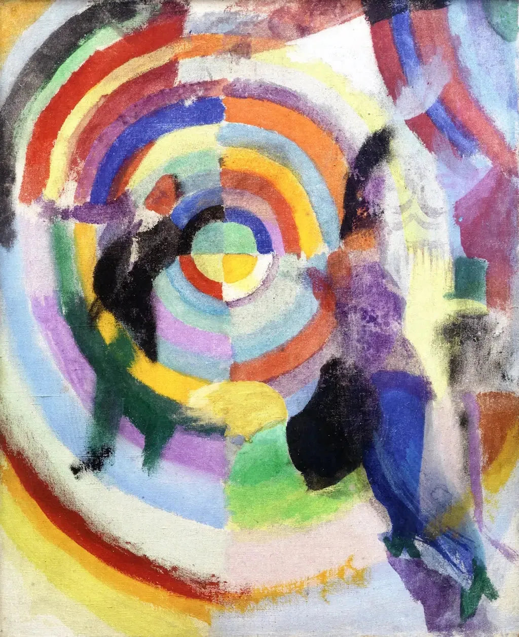 Drame politique - Robert Delaunay image 1 reproduction réalisée par Alpha Reproduction