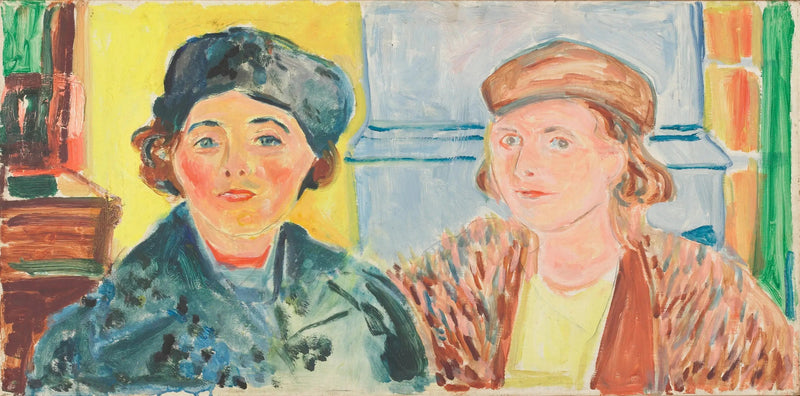 Ebba Ridderstad och Marika Pauli - Edvard Munch