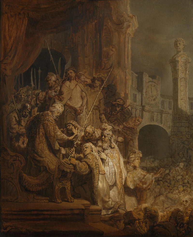 Kristus inför Pilatus (Ecce Homo) - Rembrandt