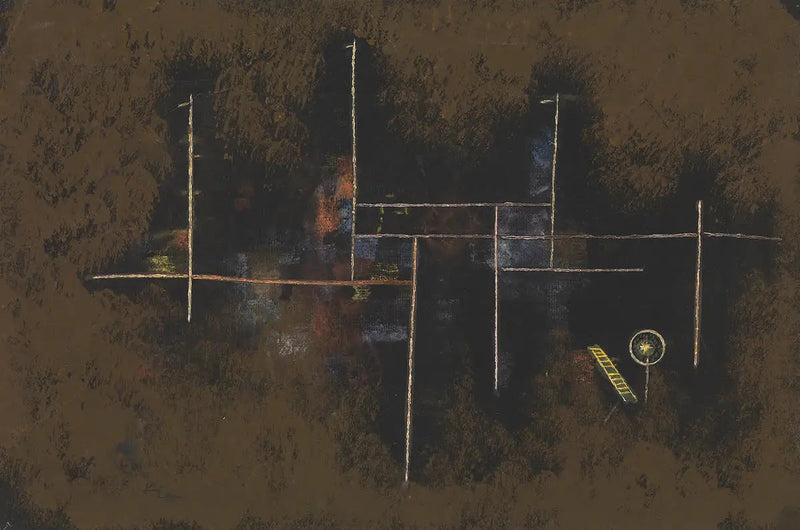 byggnadsställning för en ny byggnad - Paul Klee