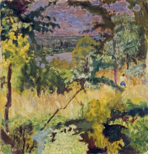 Utflykt vid floden, Vernon - Pierre Bonnard