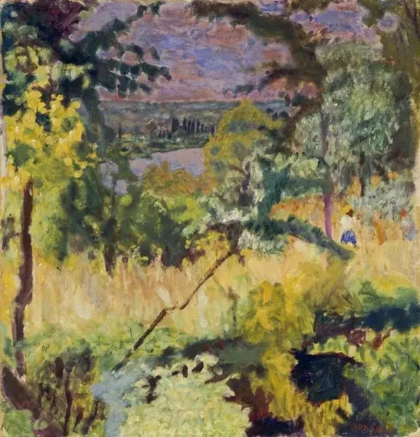 Utflykt vid floden, Vernon - Pierre Bonnard
