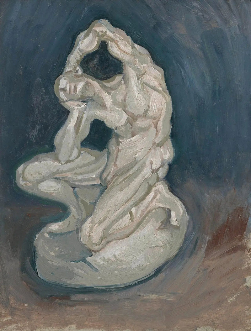 Flådd knäböjande - Vincent van Gogh