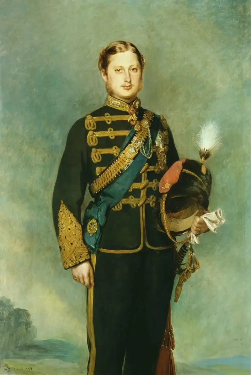 Édouard VII (1841-1910) då prins av Walesen - Franz Xaver Winterhalter