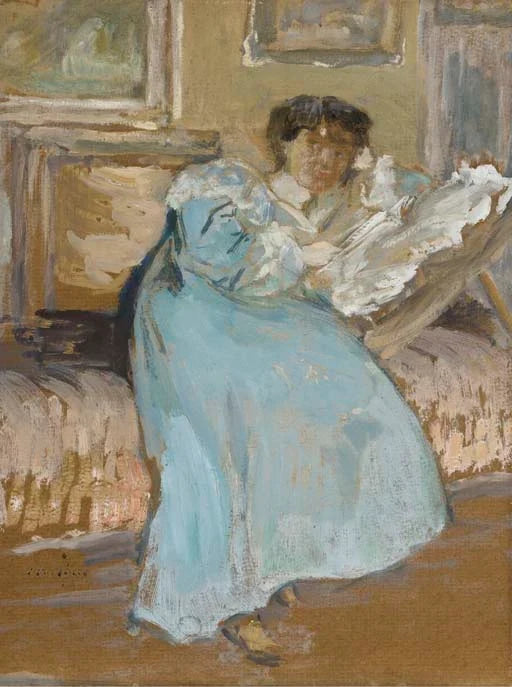 La Robe opale - Édouard Vuillard