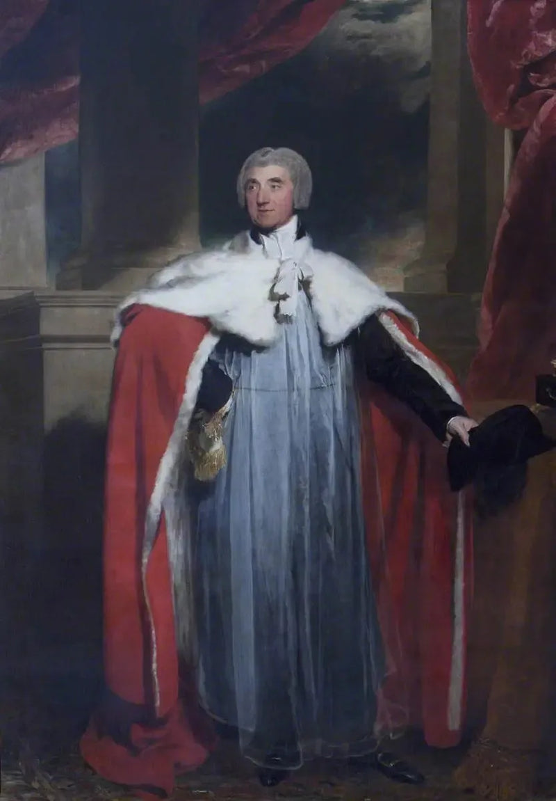 Edward Venables Vernon Harcourt (1757-1847) som ärkebiskop av York - Thomas Lawrence