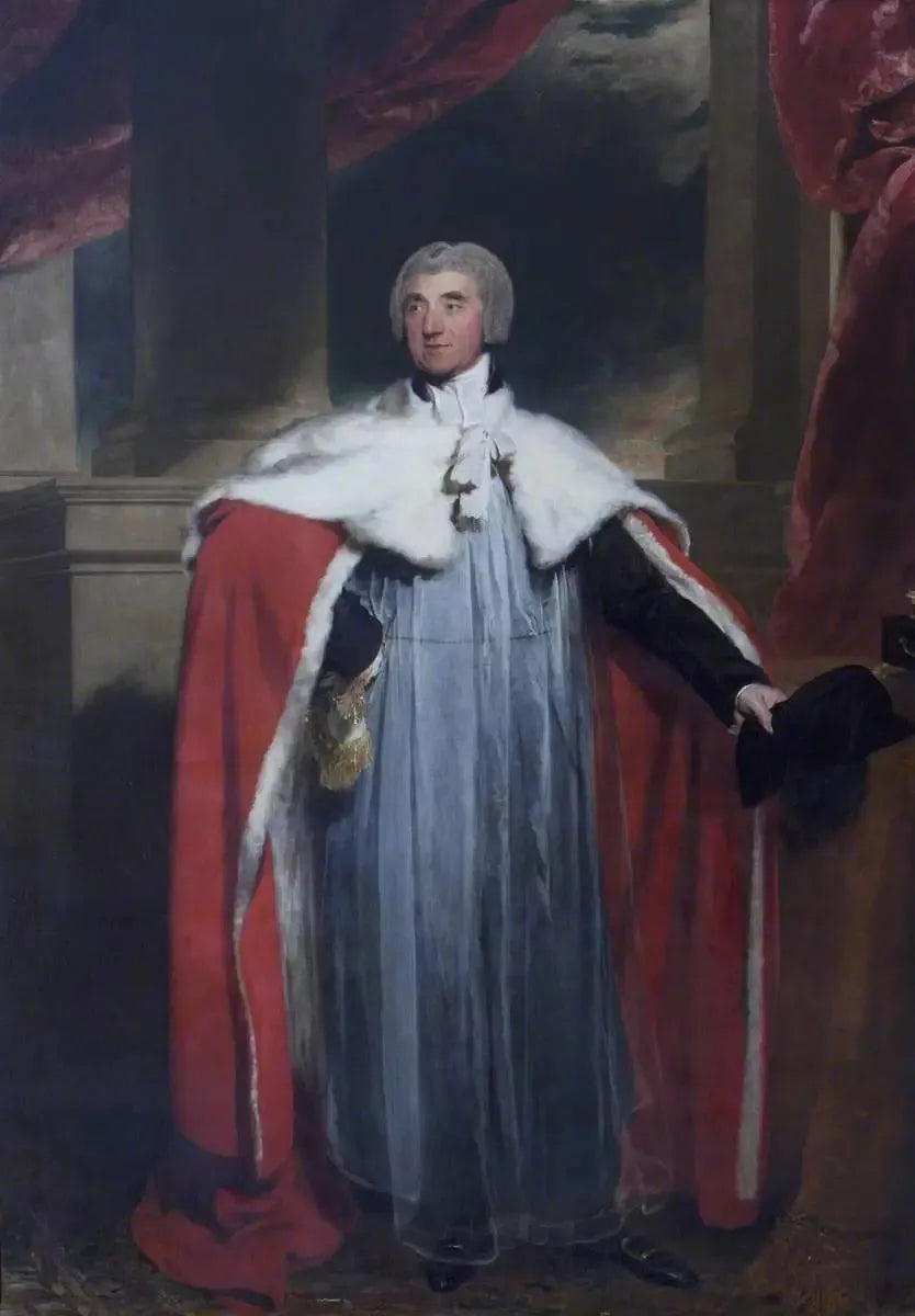 Edward Venables Vernon Harcourt (1757-1847) som ärkebiskop av York - Thomas Lawrence