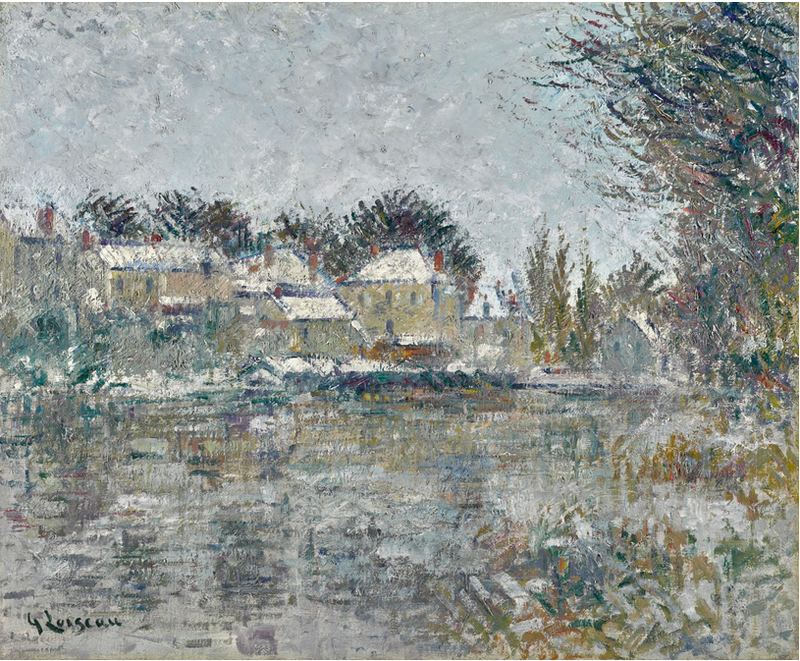 Effekt av snö - Gustave Loiseau