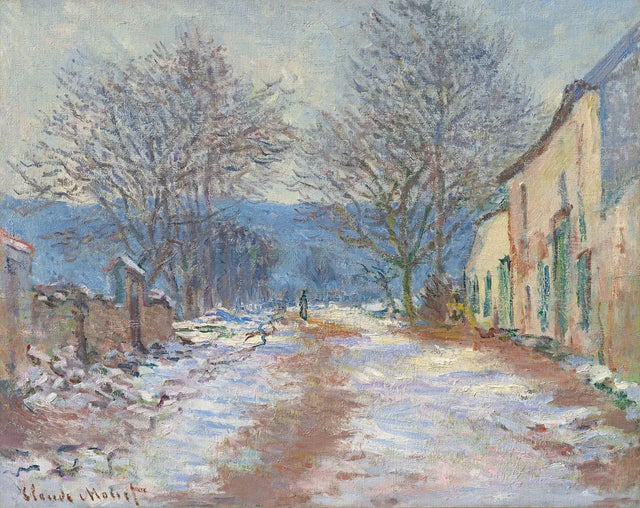 Snöeffekt i Limetz W1056 - Claude Monet