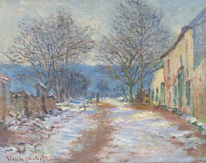 Snöeffekt i Limetz W1056 - Claude Monet