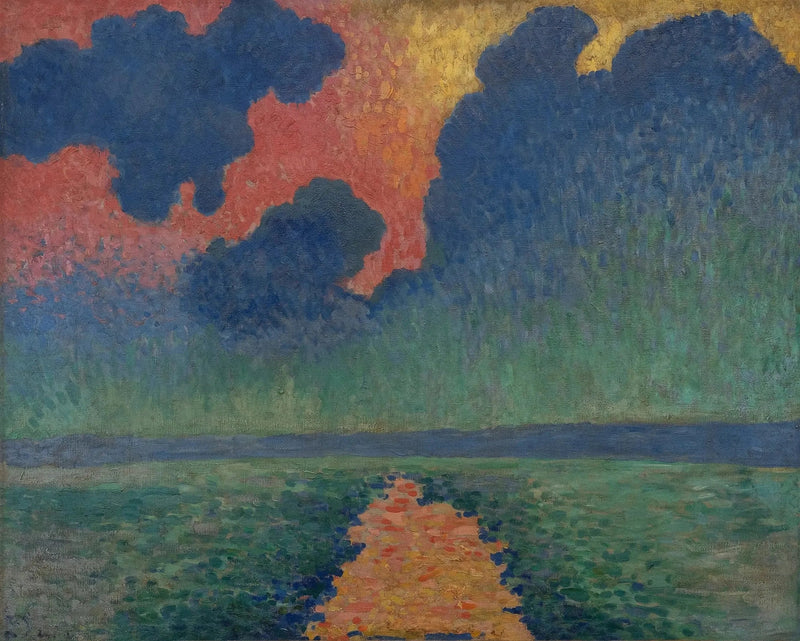 Solseffekter på vattnet - André Derain