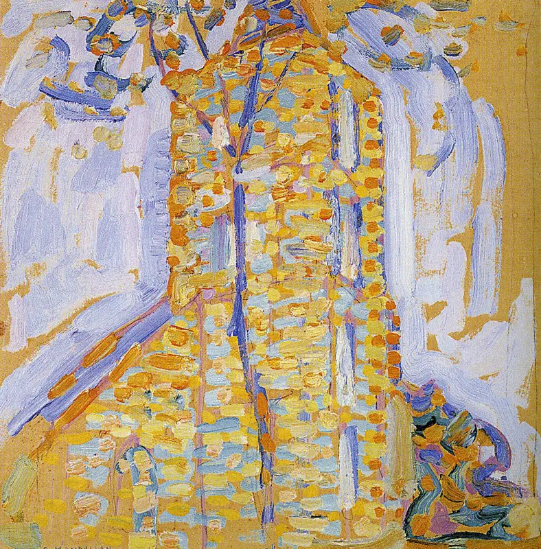 Kyrka i Domburg - Piet Mondrian