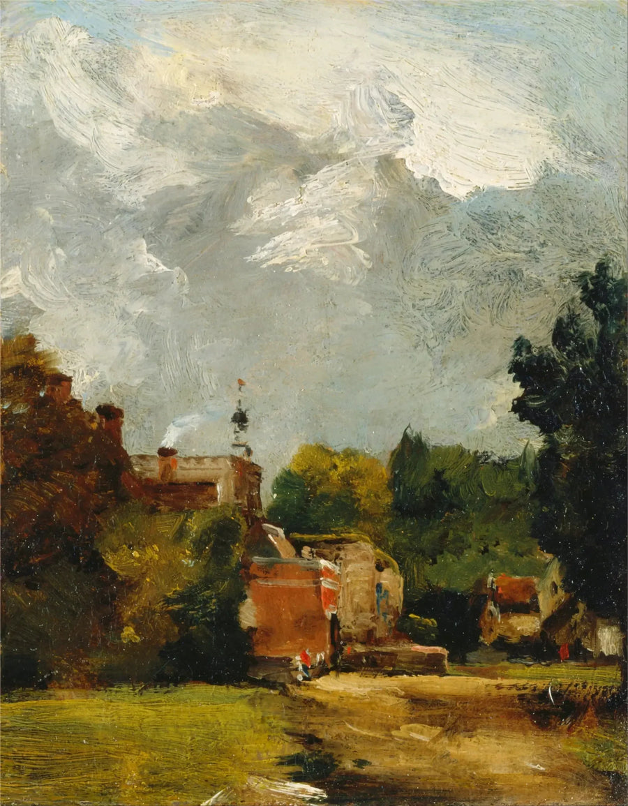 East Bergholt-kyrkan - John Constable