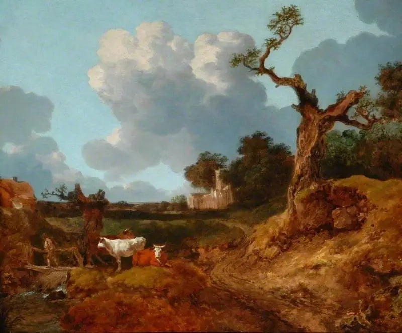 Elmsettskyrkan, Suffolk - Thomas Gainsborough
