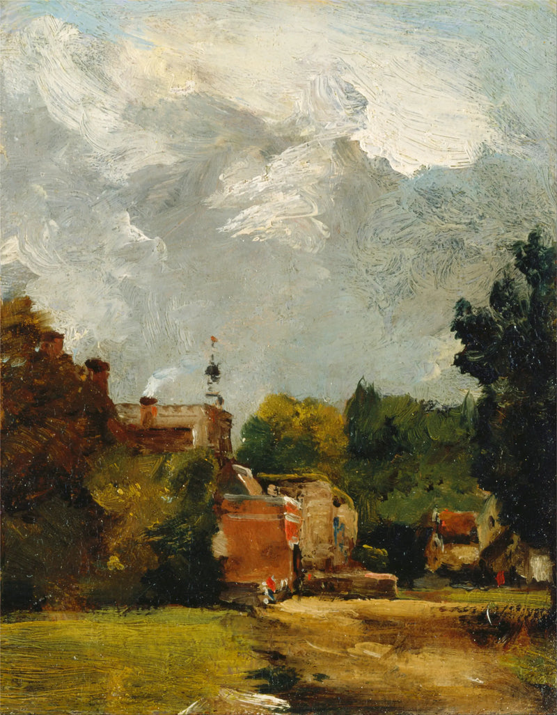 East Bergholt-kyrkan - John Constable