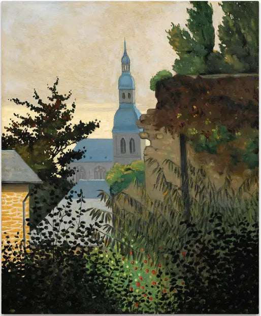 Saint-Sauveur-kyrkan i Dinan - Félix Vallotton