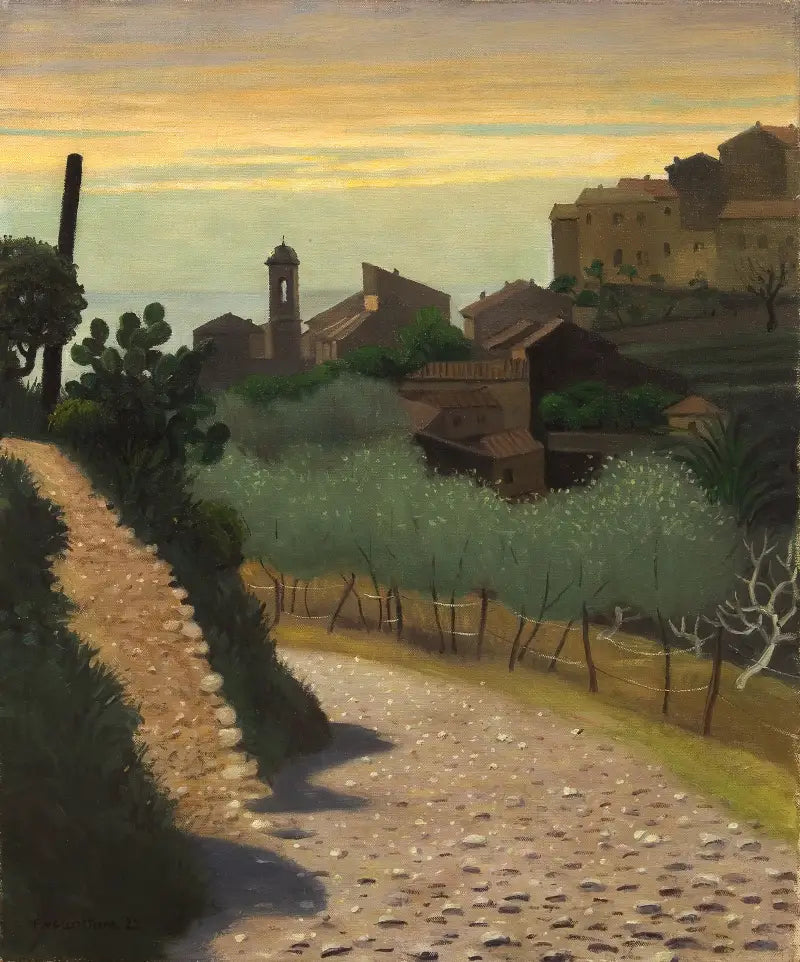 Sankta Annas kyrka i Cagnes - Félix Vallotton