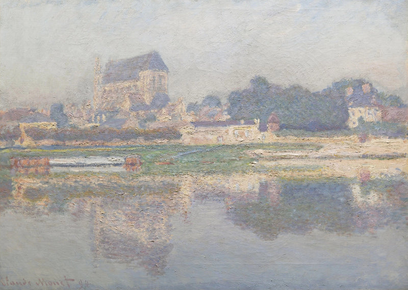 Kyrkan i Vernon, sol W1387 - Claude Monet
