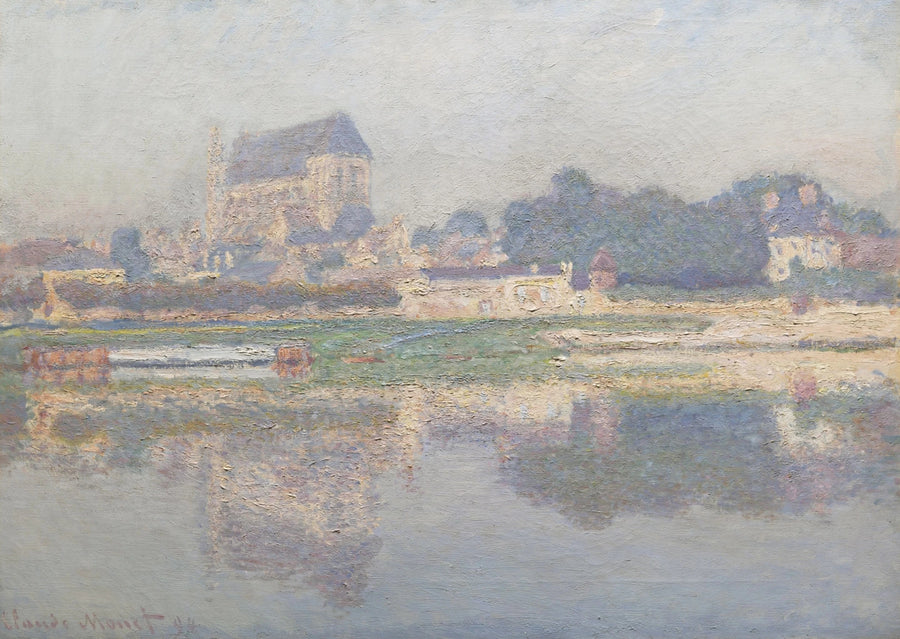 Kyrka i Vernon, sol - Claude Monet