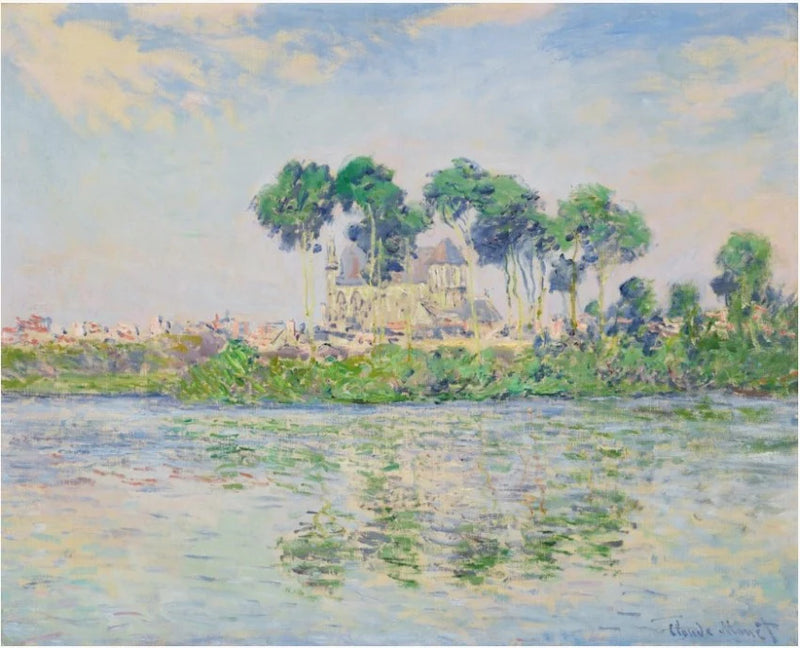 Kyrkan i Vernon - Claude Monet