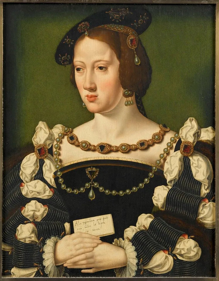 Éléonore d'Autriche (1498-1558), drottning av Frankrike - Joos van Cleve