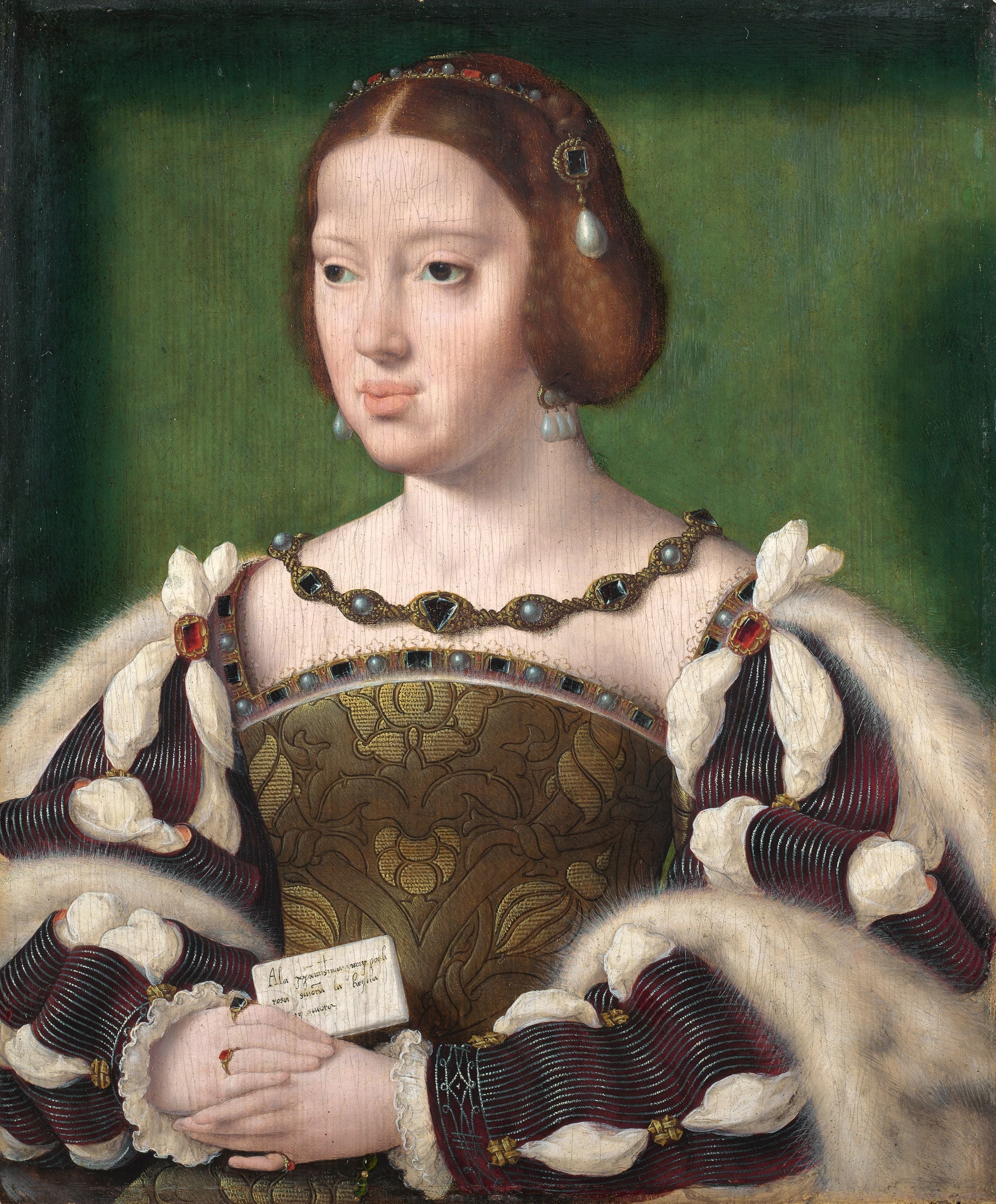 Éléonore d’Autriche - Joos van Cleve - Alpha Reproduction