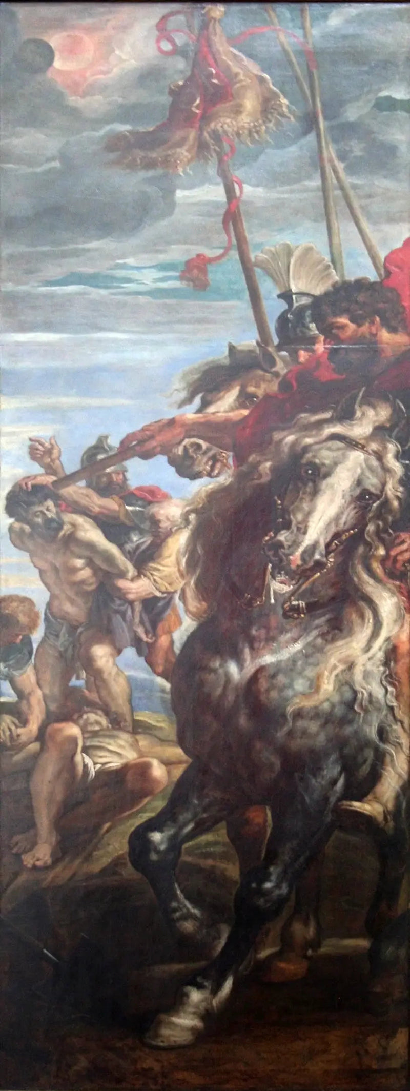 Korsets upphöjelse (höger panel) - Peter Paul Rubens
