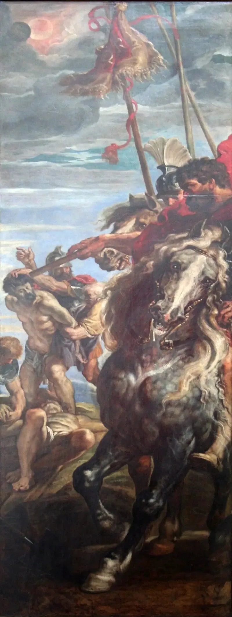 Korsets upphöjelse (höger panel) - Peter Paul Rubens