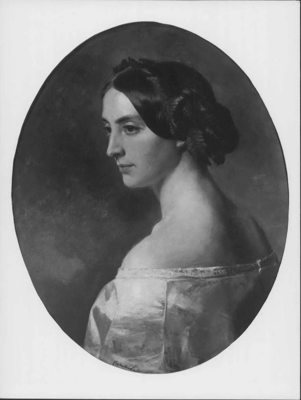 Élisabeth marquise du Douro (1820-1904) - Franz Xaver Winterhalter - Alpha Reproduction