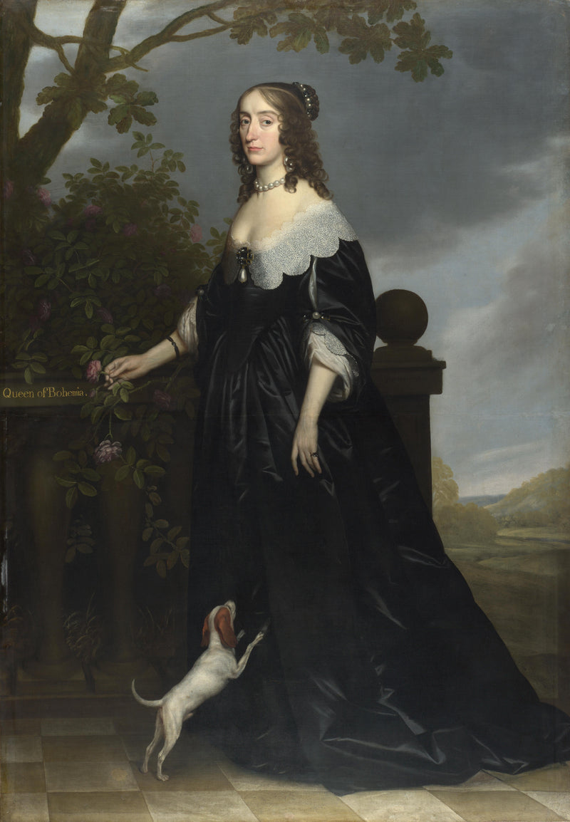 Élisabeth Stuart, Böhmens drottning - Gerrit van Honthorst