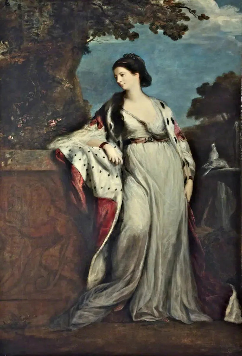 Elizabeth Gunning (1733–1790), hertiginna av Hamilton och Argyll - Joshua Reynolds