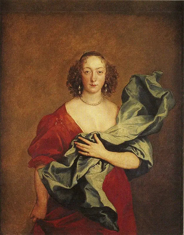 Elizabeth (född Brydges), grevinna av Castlehaven (1619-1678) - Antoine van Dyck