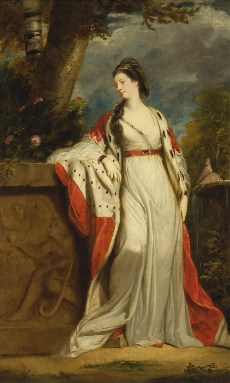 Elizabeth (född Gunning), baronessa Hamilton de Hameldon och hertiginna av Argyll - Joshua Reynolds