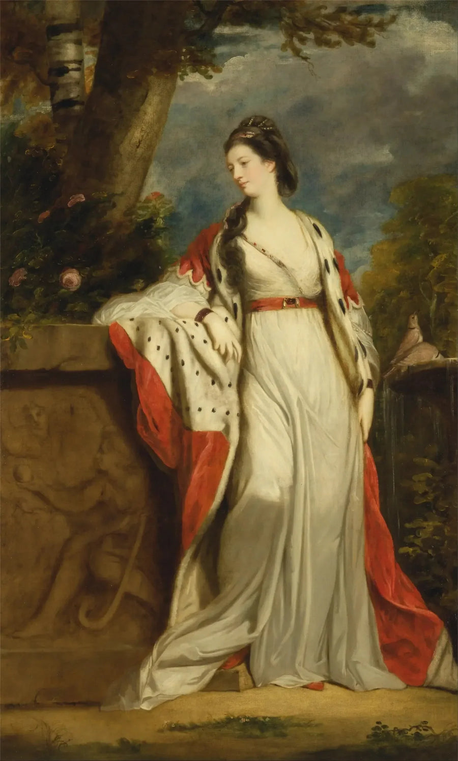 Elizabeth (född Gunning), baronessa Hamilton de Hameldon och hertiginna av Argyll - Joshua Reynolds