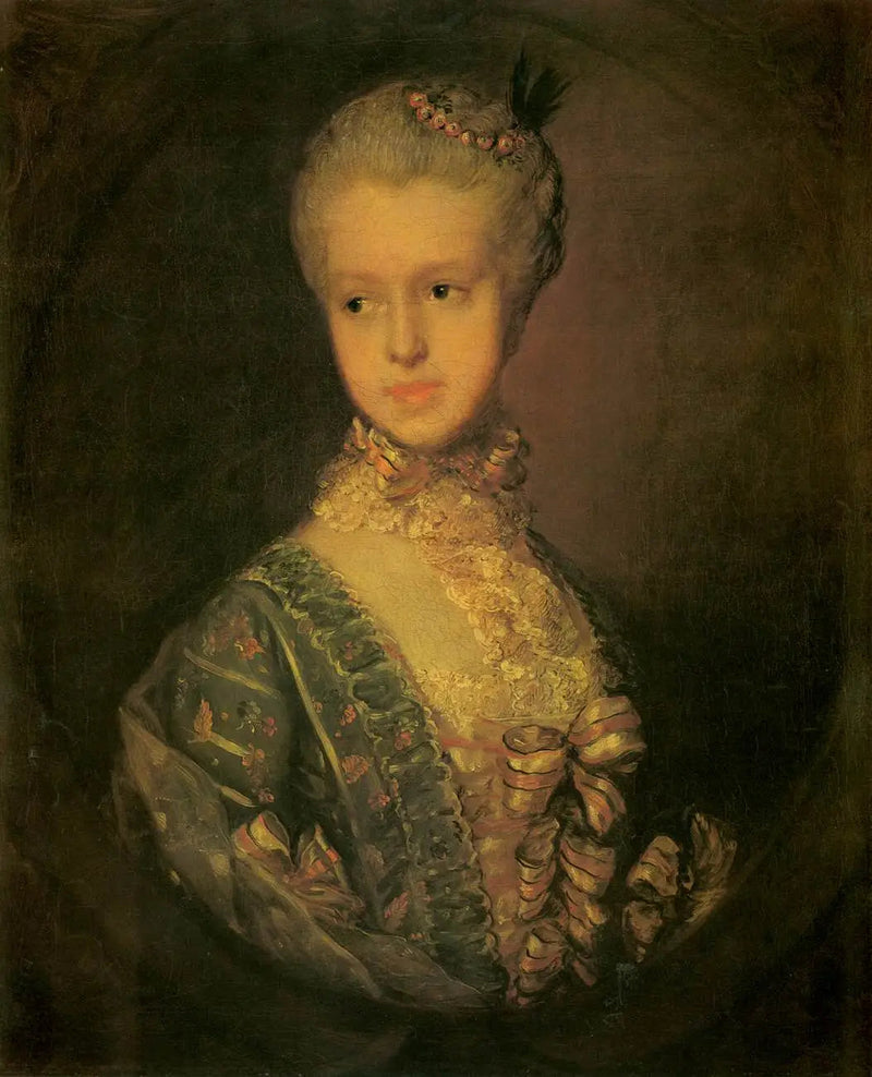 Elizabeth Wrottesley, senare hertiginna av Grafton - Thomas Gainsborough