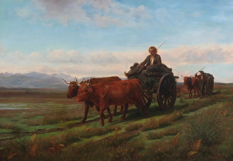 På väg till marknaden - Rosa Bonheur