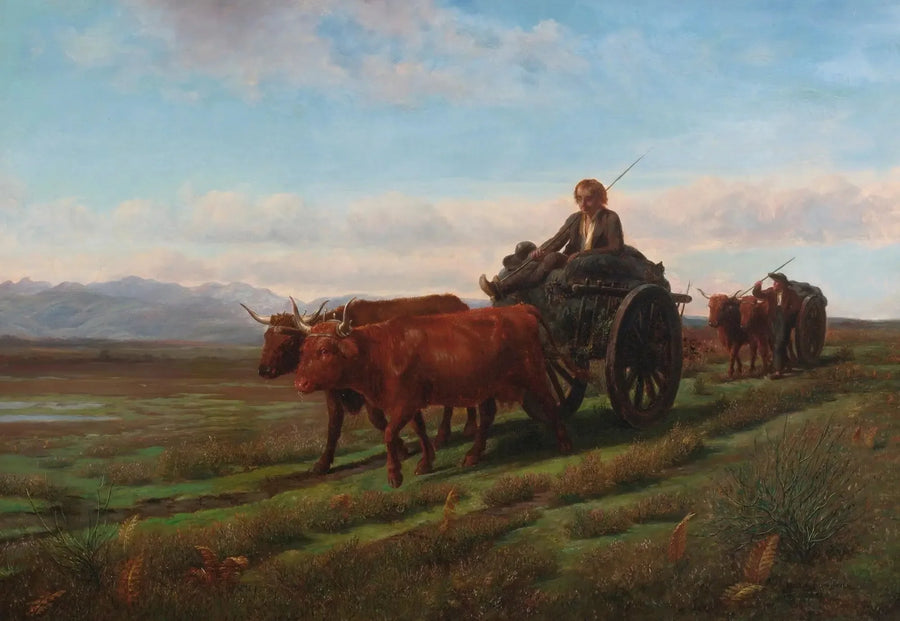På väg till marknaden - Rosa Bonheur