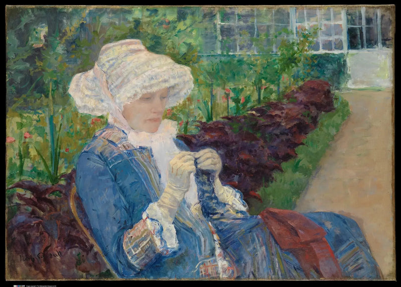 En broderar - Mary Cassatt