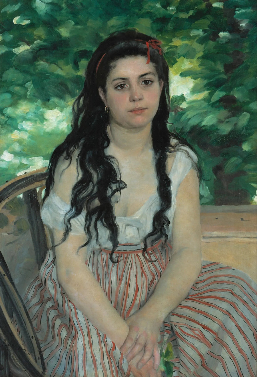 På sommaren - Pierre-Auguste Renoir