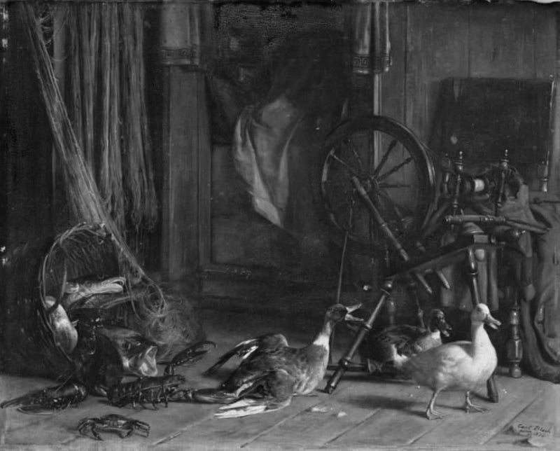 En störd middags sömn - Carl Heinrich Bloch