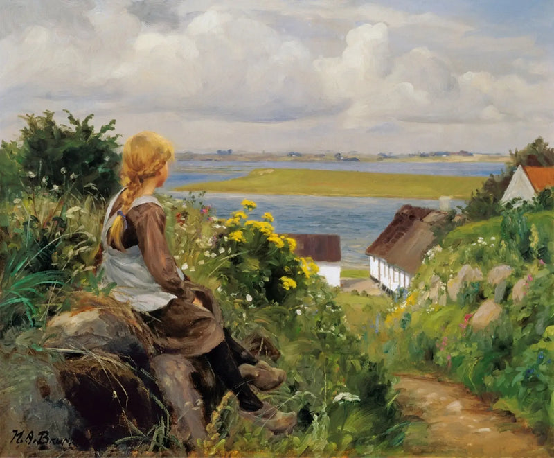 En tanke - H. A. Brendekilde