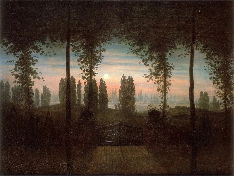 Till minne av Johann Emanuel Bremer - Caspar David Friedrich