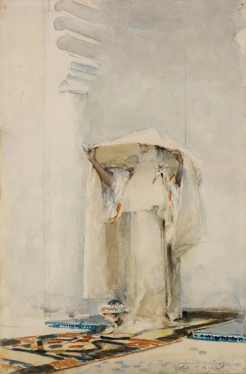 Att välsigna slöjan - John Singer Sargent