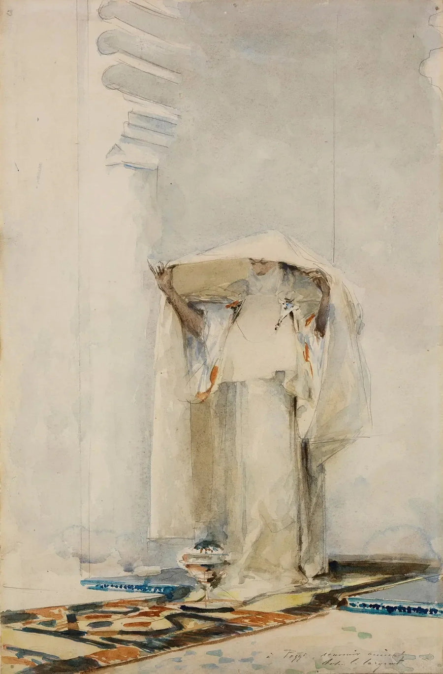 Att välsigna slöjan - John Singer Sargent