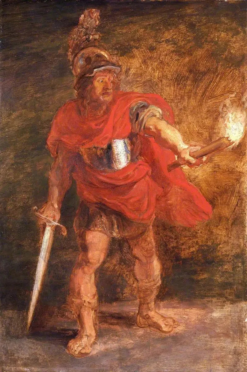 Aeneas i underjorden - Peter Paul Rubens