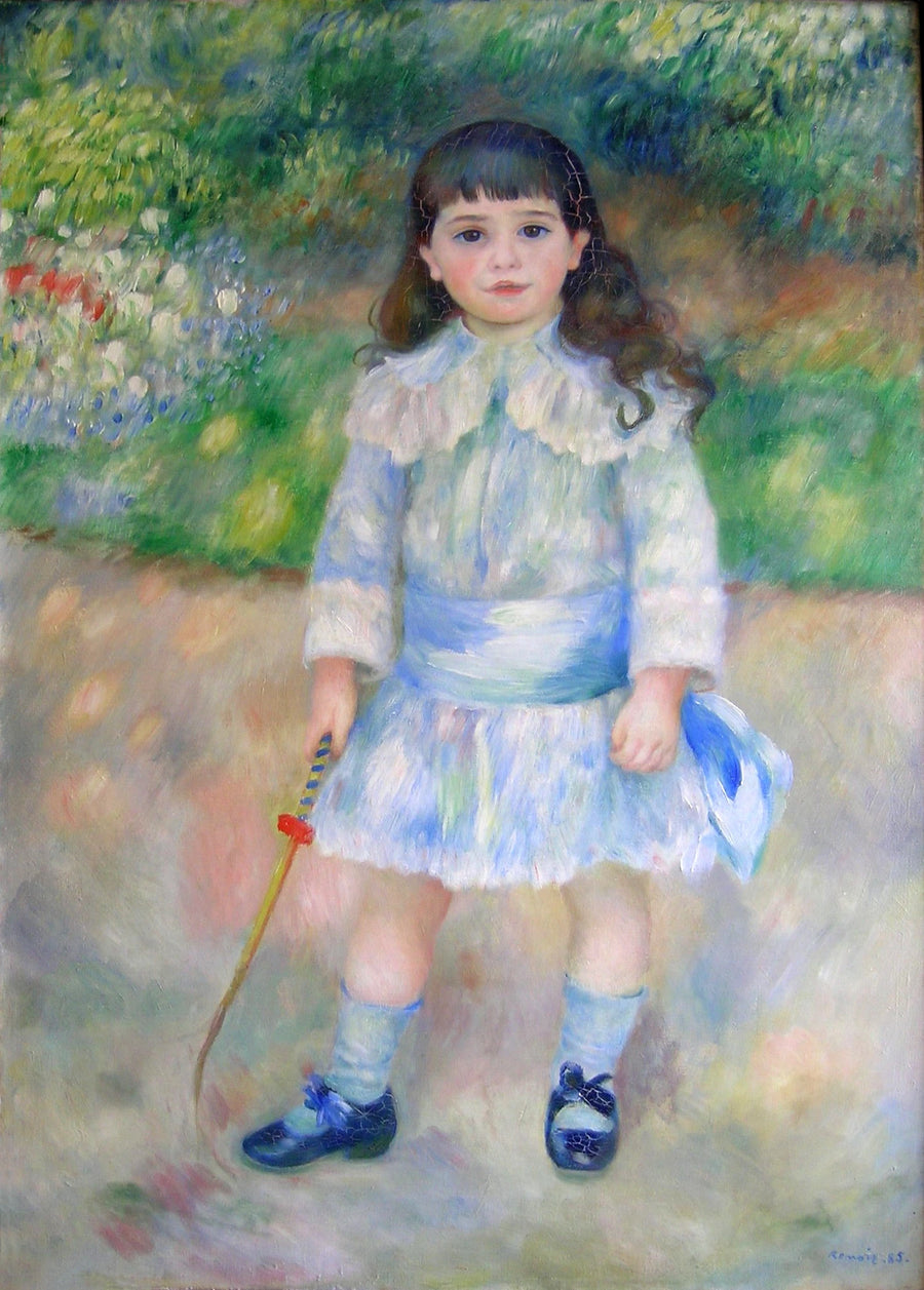 Pojke med en piska - Pierre-Auguste Renoir