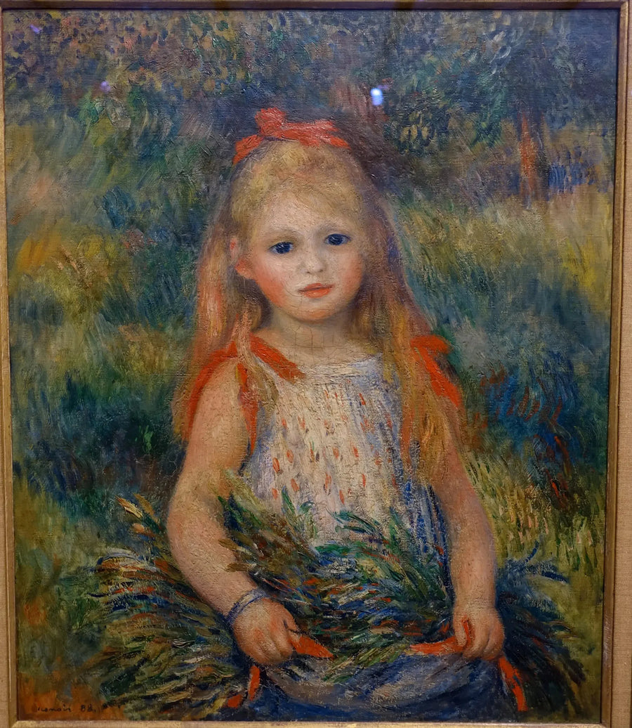 Barn som bär ax - Pierre-Auguste Renoir